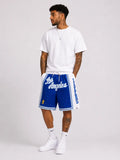 מכנסי NBA – Los Angeles Lakers (לוס אנג'לס לייקרס) כחול לבן | HOOPERS
