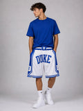 מכנסי NBA – Duke Blue Devils לבן כחול — משלוח מהיר | HOOPERS