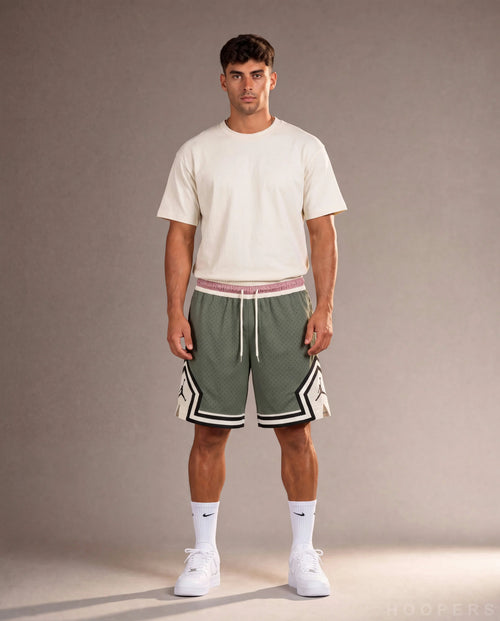 מכנסי Jordan Olive Cream (ירוק זית/שמנת) | HOOPERS