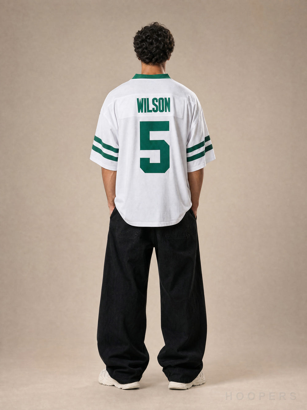 חולצת NFL ג'טס גארט וילסון - גב עם השם WILSON ומספר 5