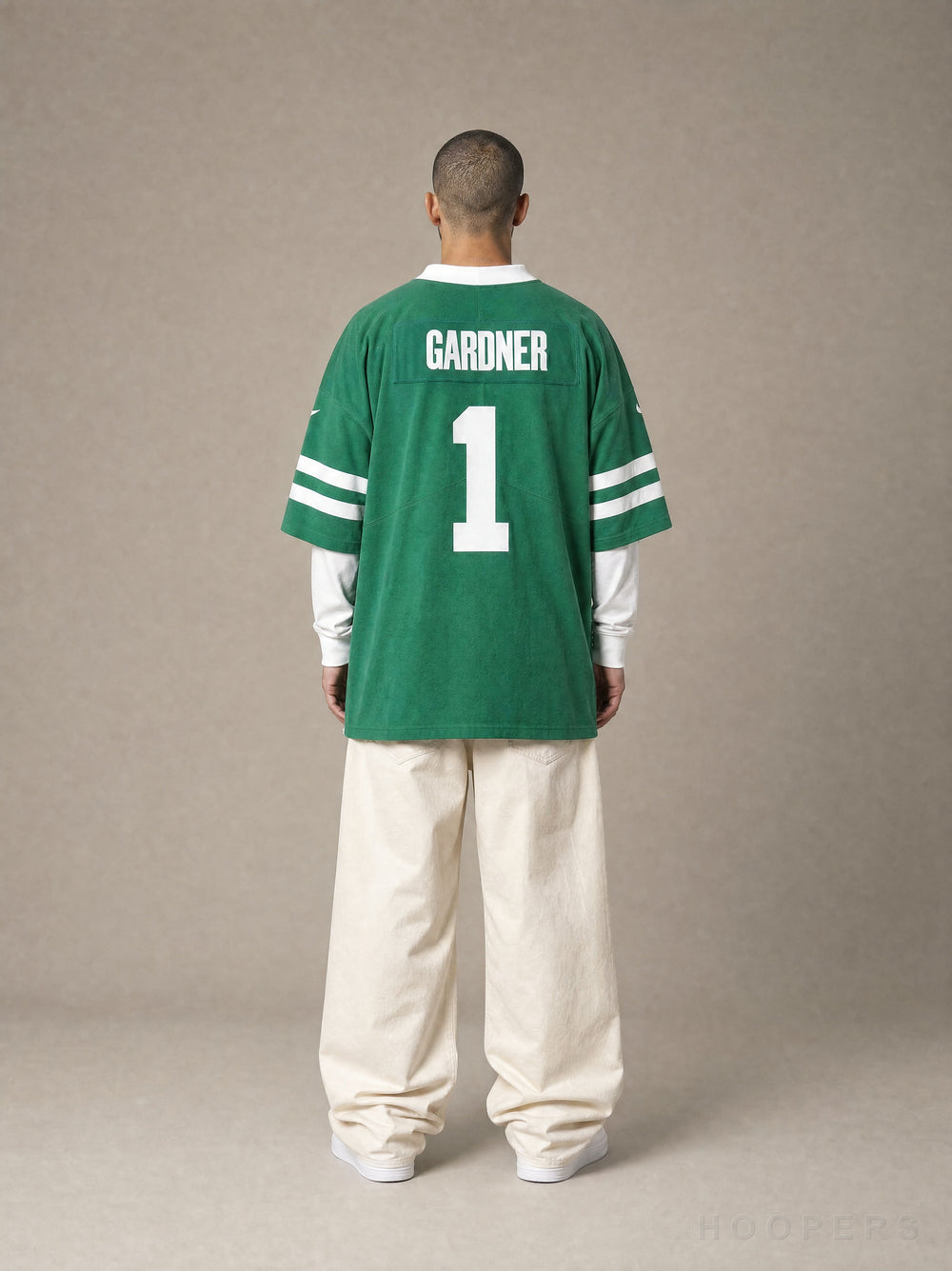 חולצת NFL ג'טס סוס גארדנר - גב עם השם GARDNER ומספר 1