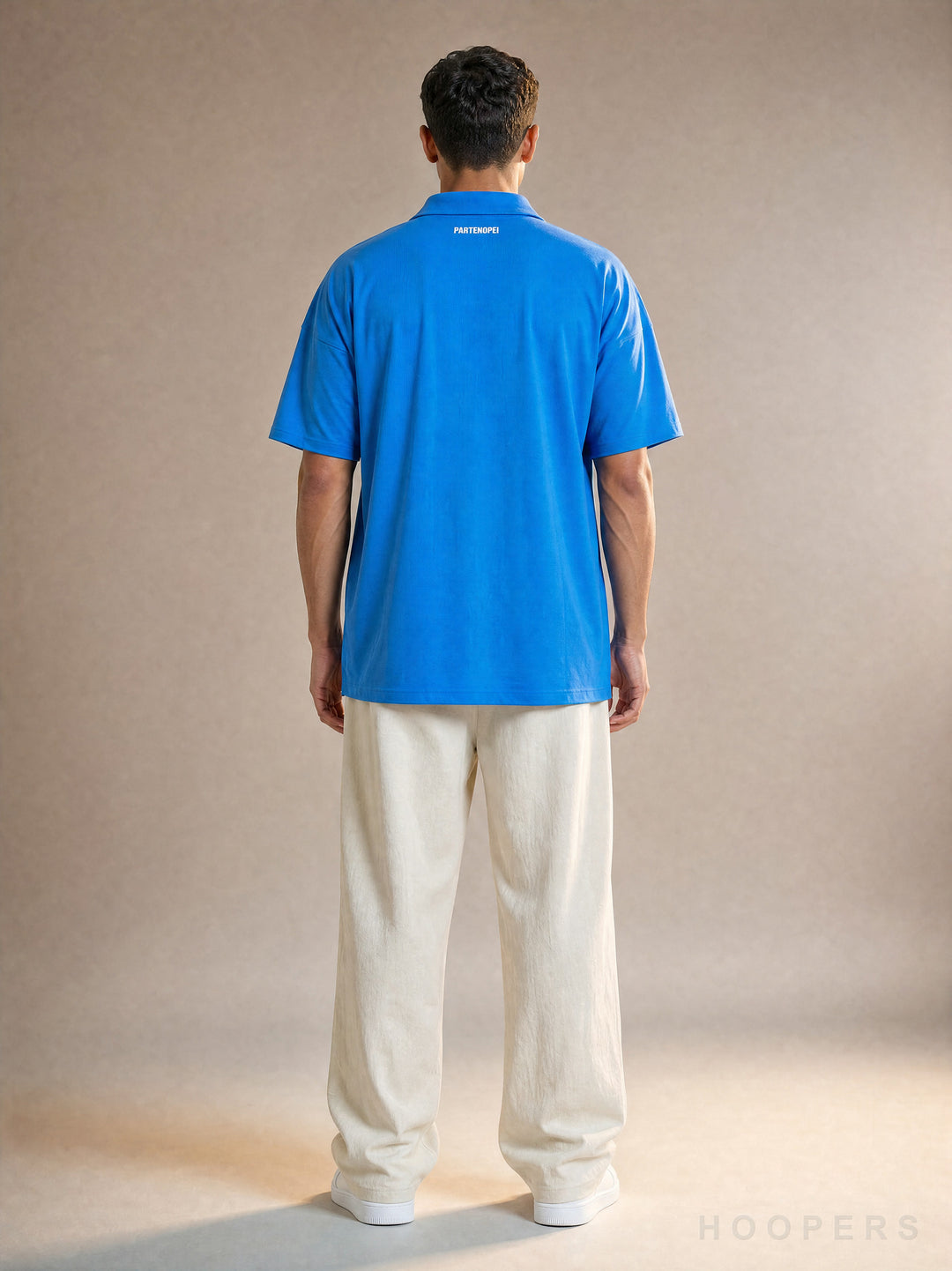 חולצת נאפולי בית 26/27 — מבט אחורי עם הכיתוב PARTENOPEI