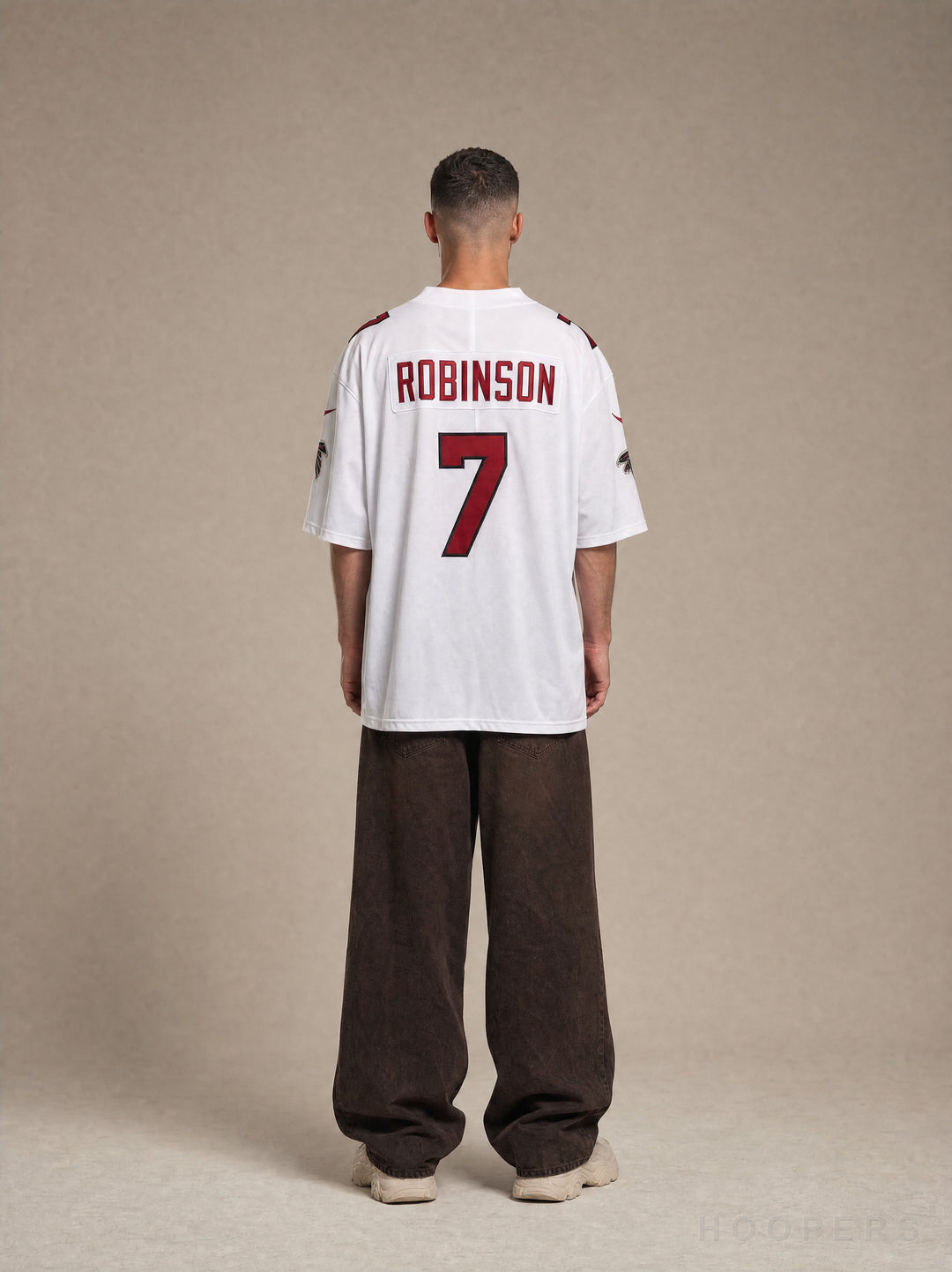 חולצת NFL פלקונס רובינסון - גב עם השם ROBINSON ומספר 7