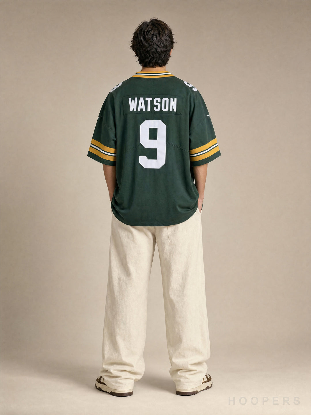 חולצת NFL פאקרס ווטסון - גב עם השם WATSON ומספר 9