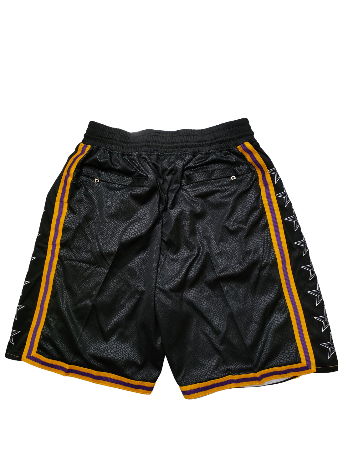 מכנסיי JUST DON שחור צהוב לוס אנגל'ס לייקרס