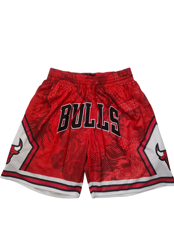 מכנסיי JUST DON אדומים שיקגו בולס