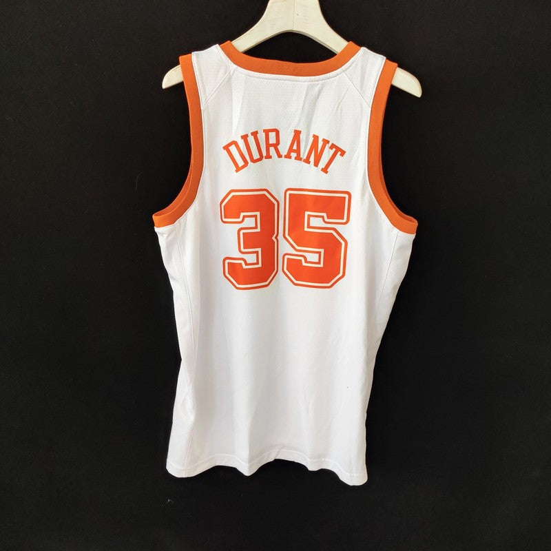 גופיית משחק לבנה קווין דוראנט מכללת טקסס