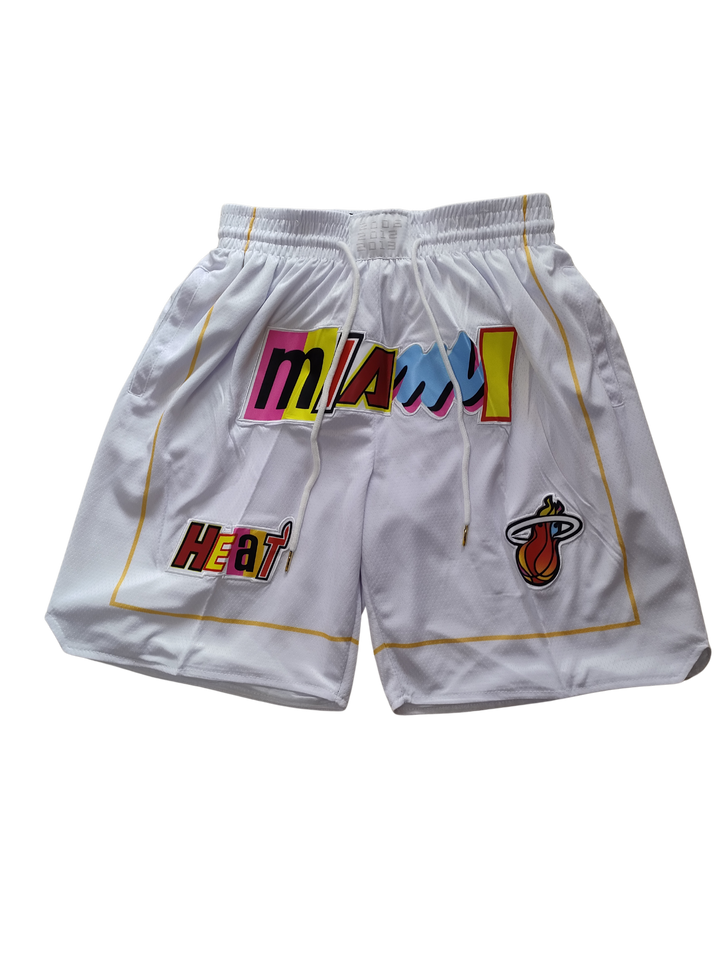 מכנסיי JUST DON לבנים מיאמי היט