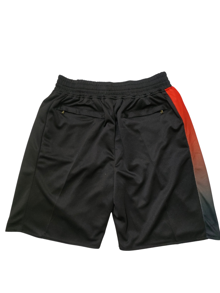 מכנסיי JUST DON אדום שחור מיאמי היט