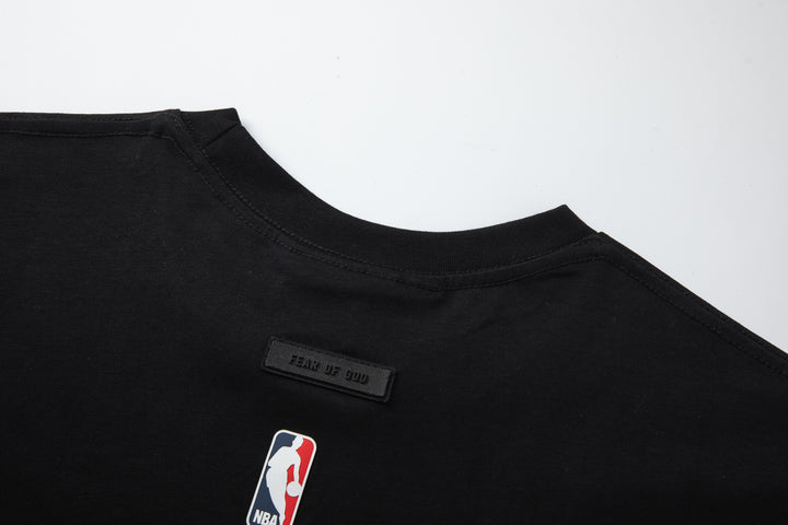 חולצה שחורה FOG X BULLS