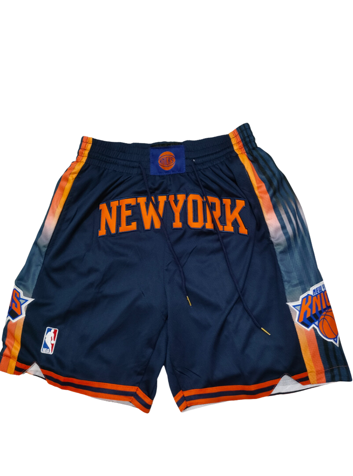 מכנסיי JUST DON כחול כהה כתום ניו יורק ניקס