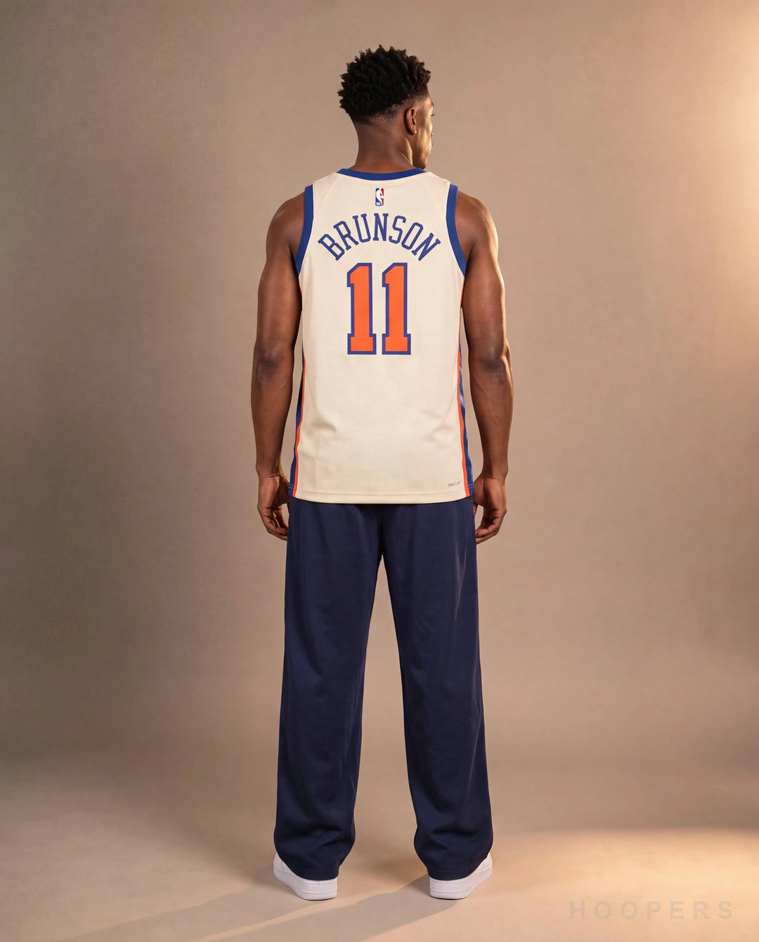 גופיית ברונסון City Edition קרם HOOPERS - מבט אחורי BRUNSON 11