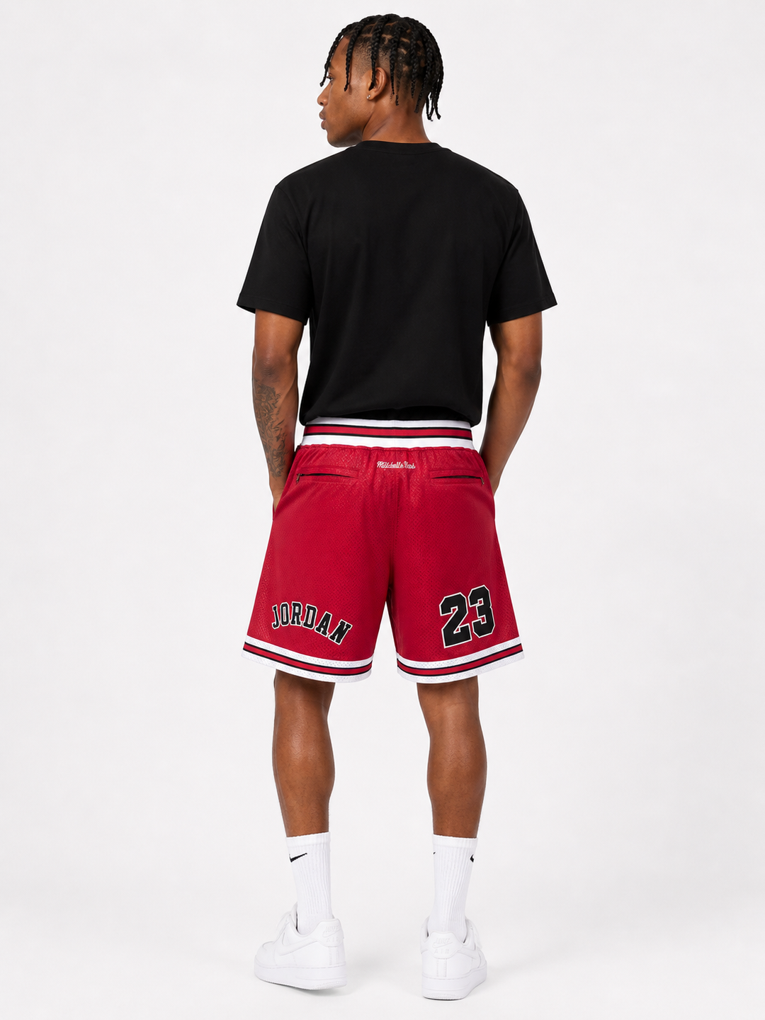 מכנסי NBA – Chicago Bulls (שיקגו בולס) אדום לבן | HOOPERS