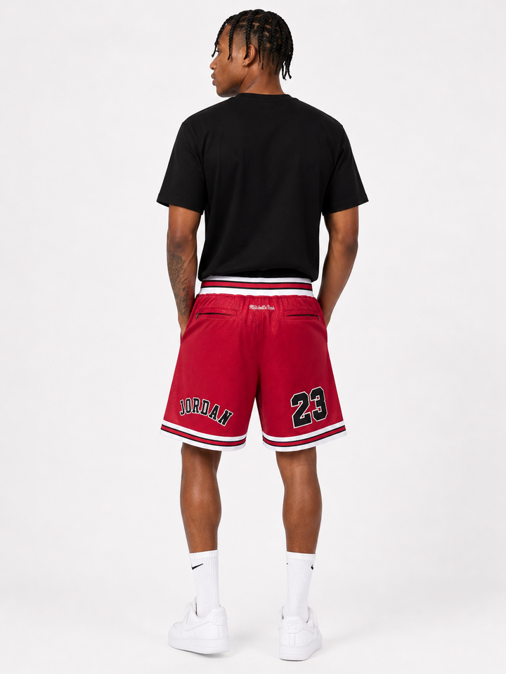 מכנסי NBA – Chicago Bulls (שיקגו בולס) אדום לבן | HOOPERS