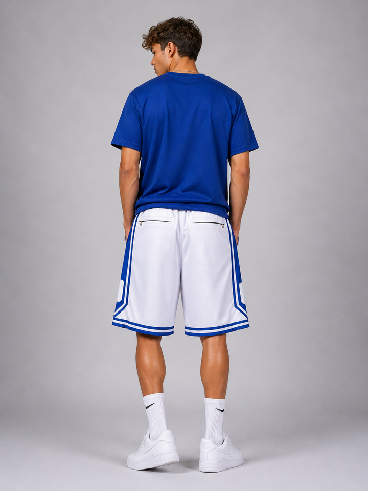 מכנסי NBA – Duke Blue Devils לבן כחול | HOOPERS