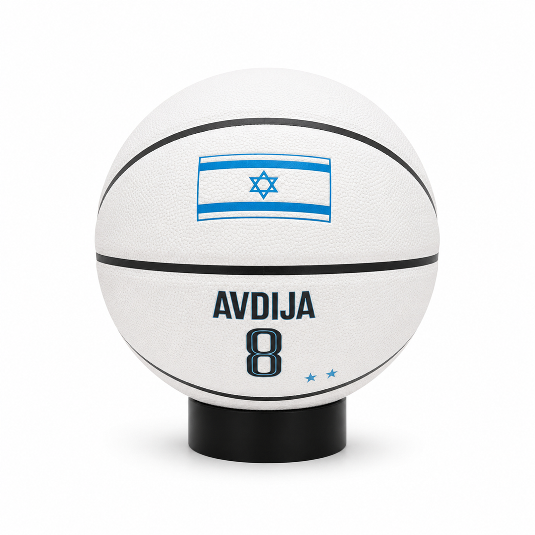 כדורסל  דני אבדיה אולסטאר 2026 – WORLD EDITION לבן | HOOPERS