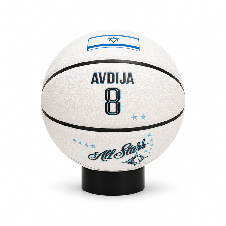 כדורסל  דני אבדיה אולסטאר 2026 – WORLD EDITION לבן | HOOPERS
