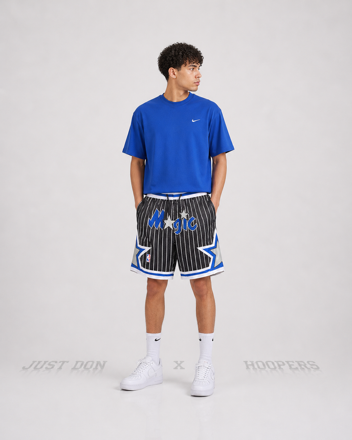 מכנסי NBA – Orlando Magic (אורלנדו מג'יק) שחור כחול | HOOPERS