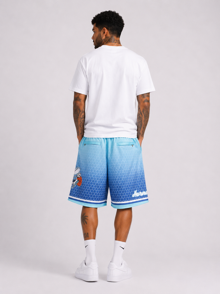 מכנסי NBA – Charlotte Hornets (שארלוט הורנטס) תכלת כחול | HOOPERS