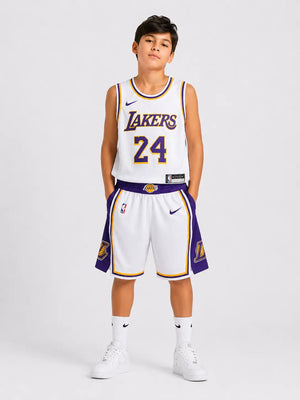 גופיית NBA לילדים לוס אנג'לס לייקרס – לבן