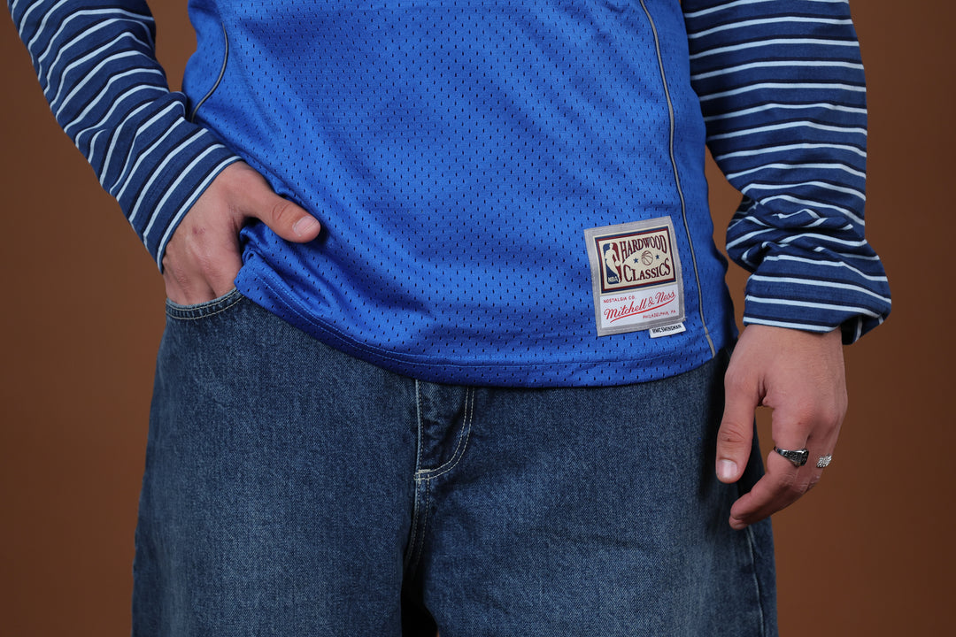 גופיית NBA גל מקל דאלאס מאבריקס – רטרו כחול 33 | HOOPERS