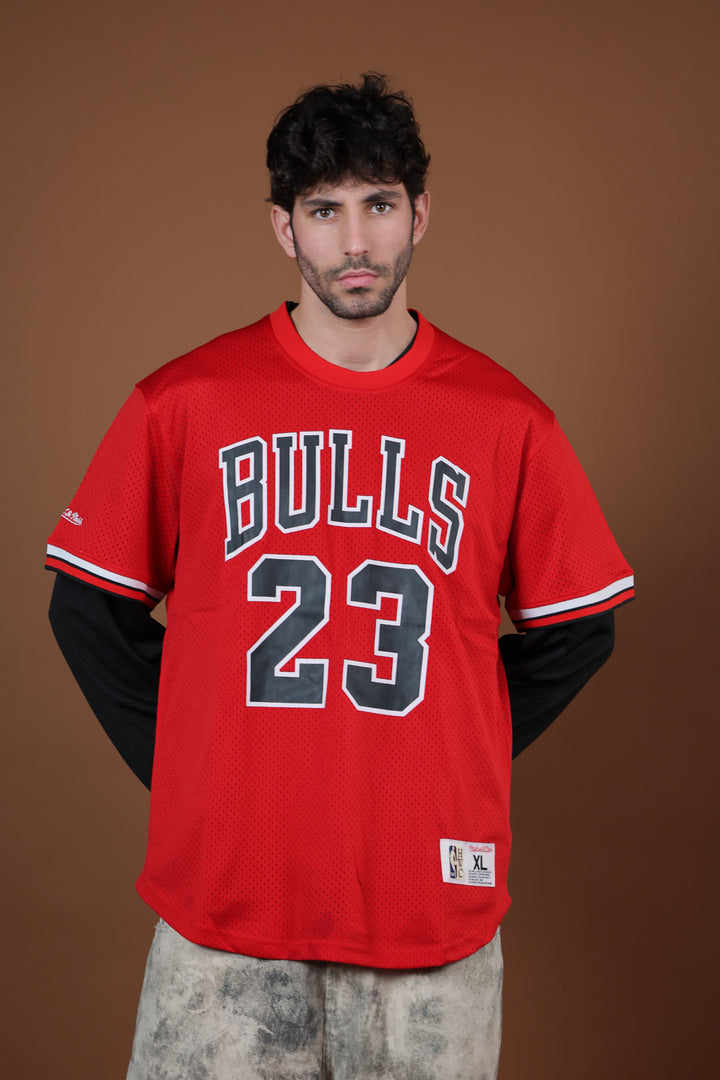 חולצת NBA מייקל ג’ורדן שיקגו בולס – רטרו אדום 23 | HOOPERS