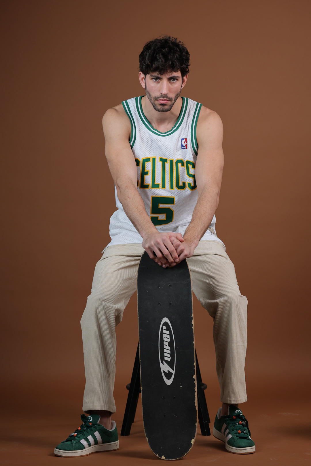 גופיית NBA קווין גארנט בוסטון סלטיקס – רטרו 1997/98 לבנה | HOOPERS