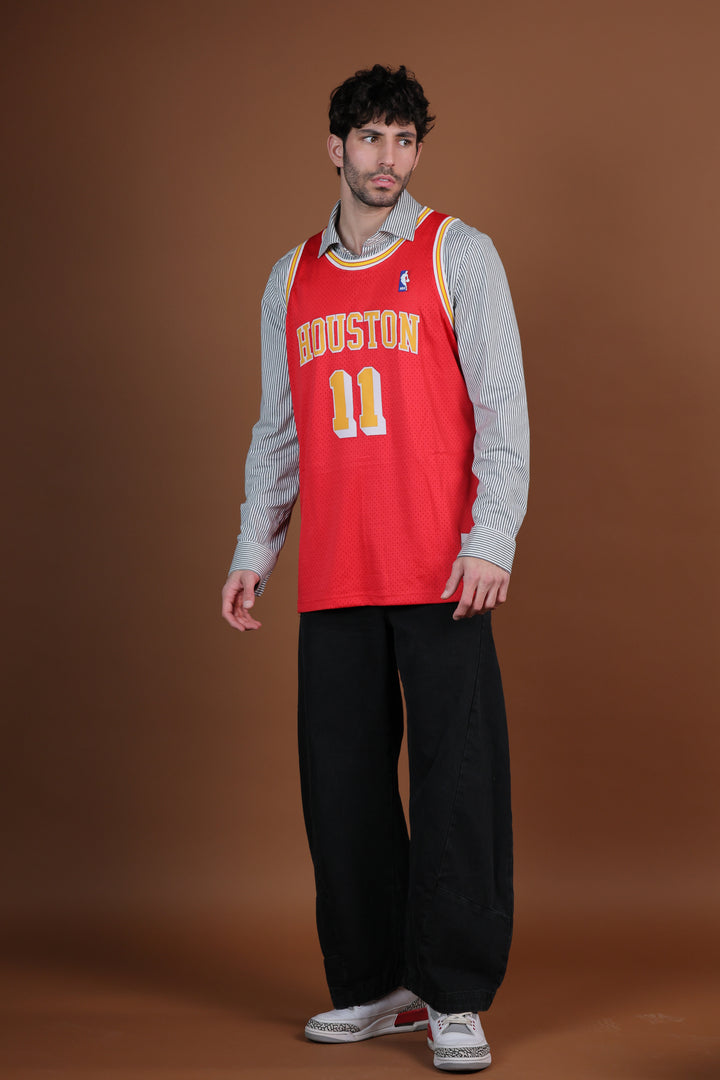 גופיית NBA יאו מינג יוסטון רוקטס – רטרו 2004/05 | HOOPERS