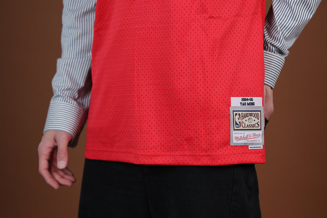 גופיית NBA יאו מינג יוסטון רוקטס – רטרו 2004/05 | HOOPERS