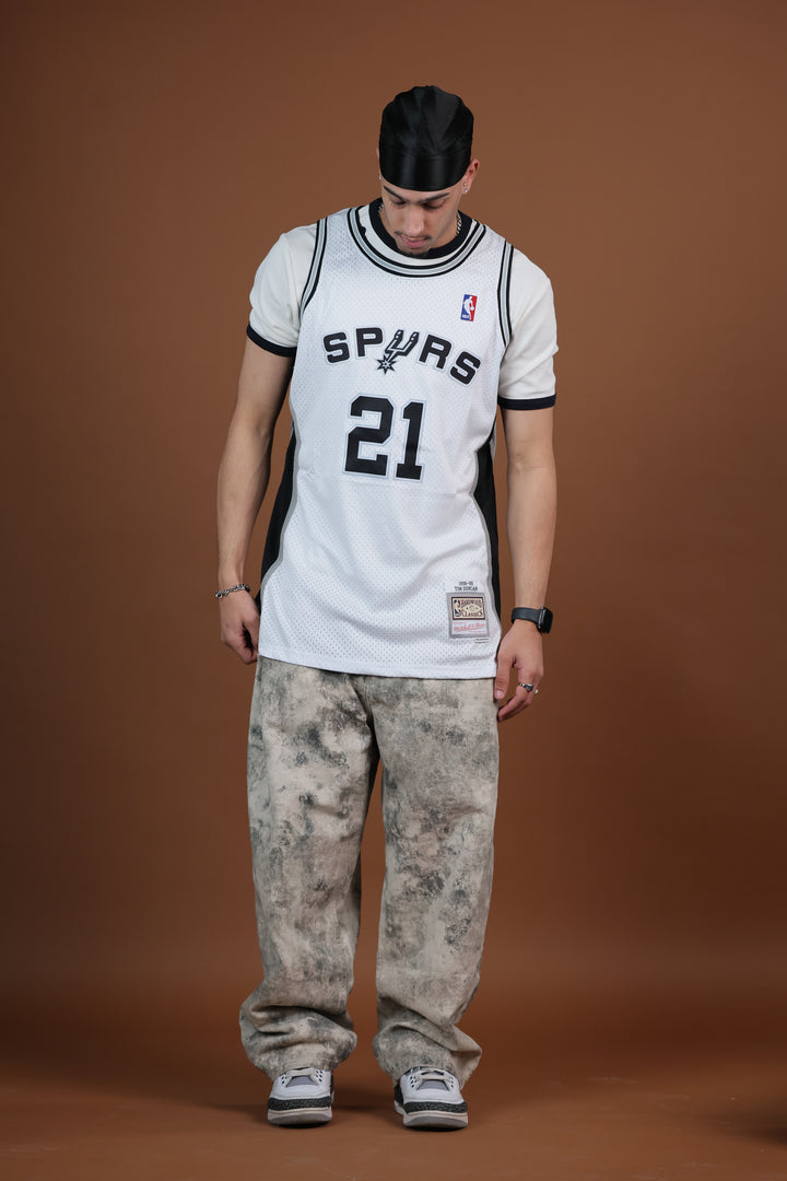 גופיית NBA טים דאנקן סן אנטוניו ספרס – רטרו 1998/99 | HOOPERS