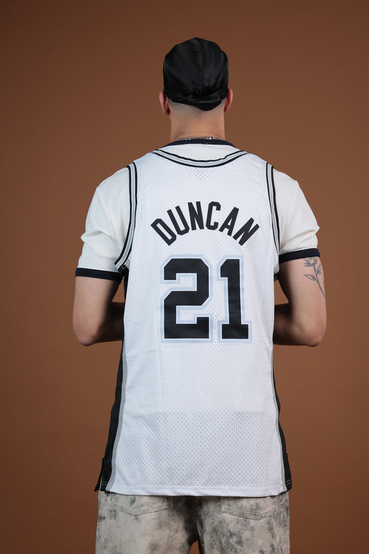 גופיית NBA טים דאנקן סן אנטוניו ספרס – רטרו 1998/99 | HOOPERS