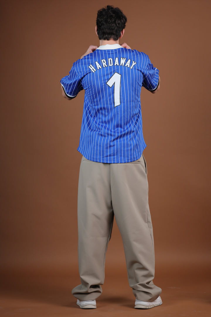 חולצת NBA פני הארדווי אורלנדו מג’יק – רטרו פסים כחול | HOOPERS