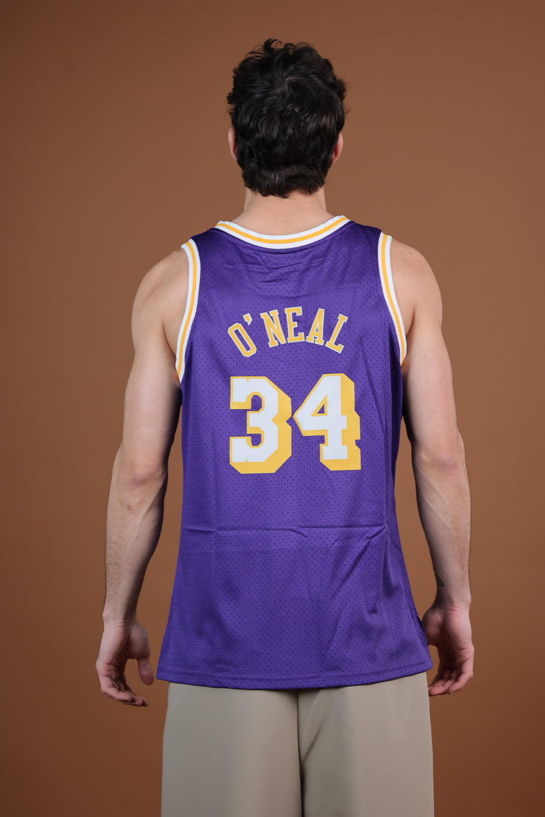 גופיית NBA שאקיל אוניל לוס אנג'לס לייקרס – רטרו 1994/95 | HOOPERS