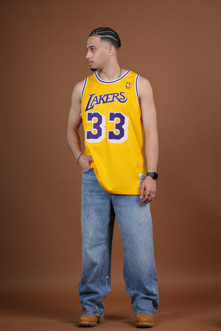 גופיית NBA קארים עבדול-ג’באר לוס אנג’לס לייקרס – רטרו 1984/85 | HOOPERS