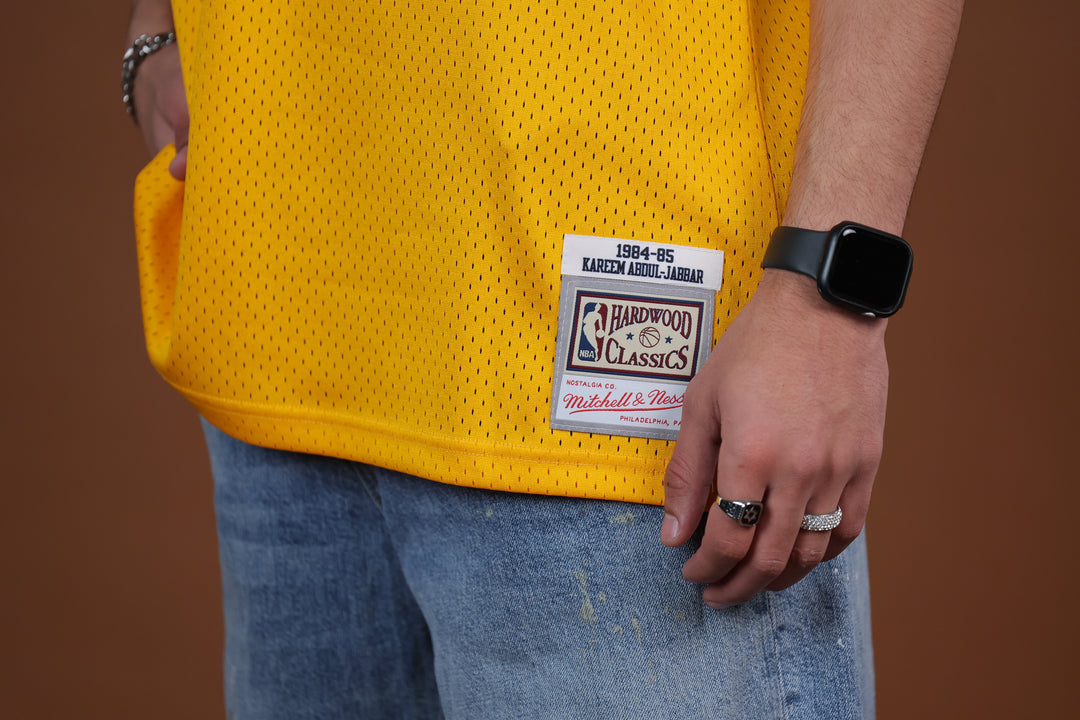 גופיית NBA קארים עבדול-ג’באר לוס אנג’לס לייקרס – רטרו 1984/85 | HOOPERS