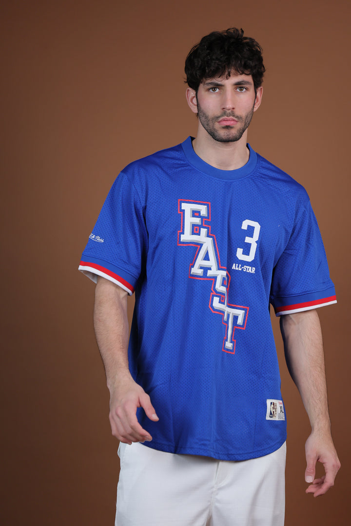 חולצת NBA אלן אייברסון פילדלפיה 76ers – כחול מהדורת רטרו 2000/01 | HOOPERS