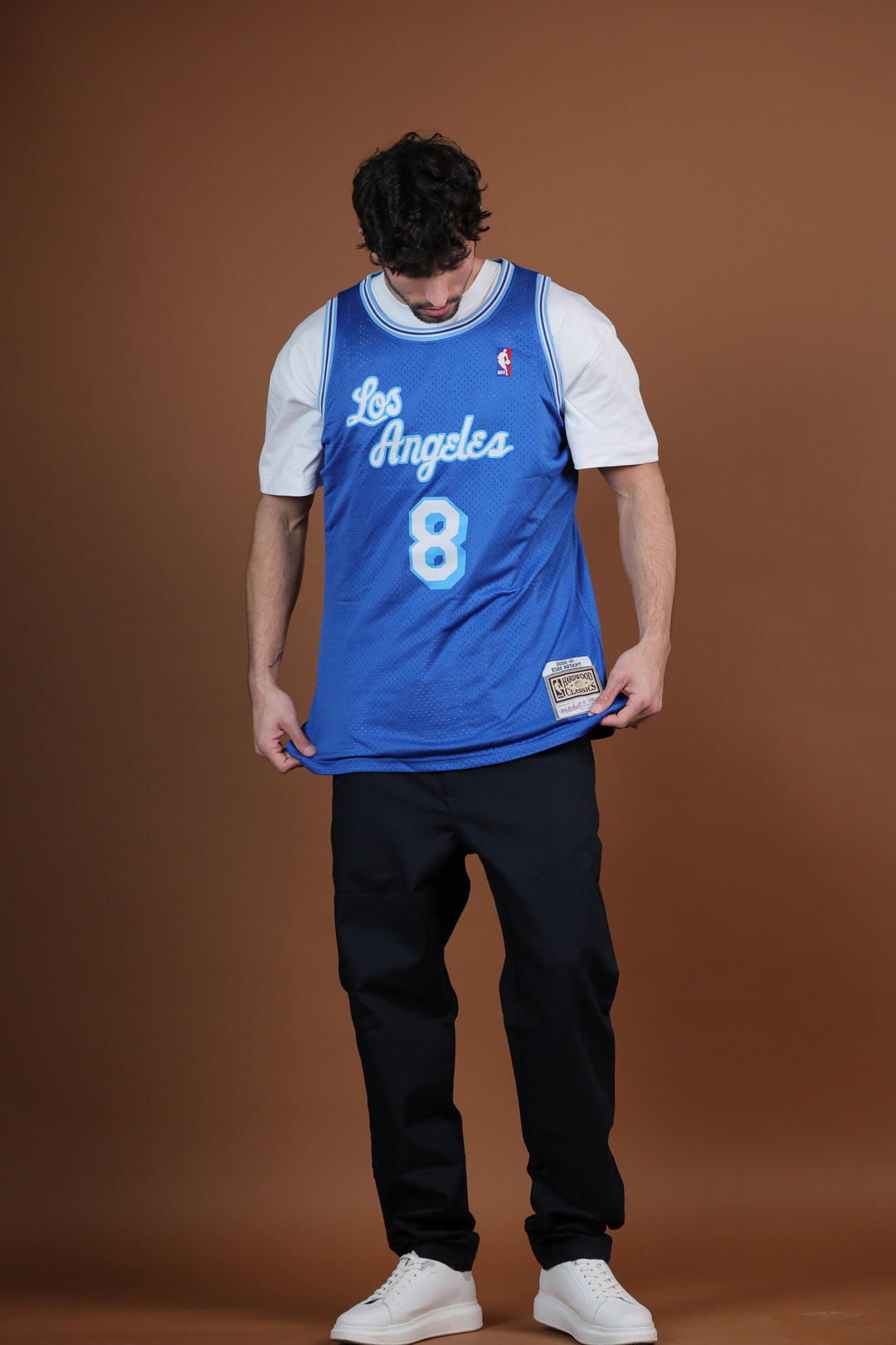 גופיית NBA קובי בראיינט לוס אנג’לס לייקרס – כחול מהדורת רטרו 2000/01 | HOOPERS