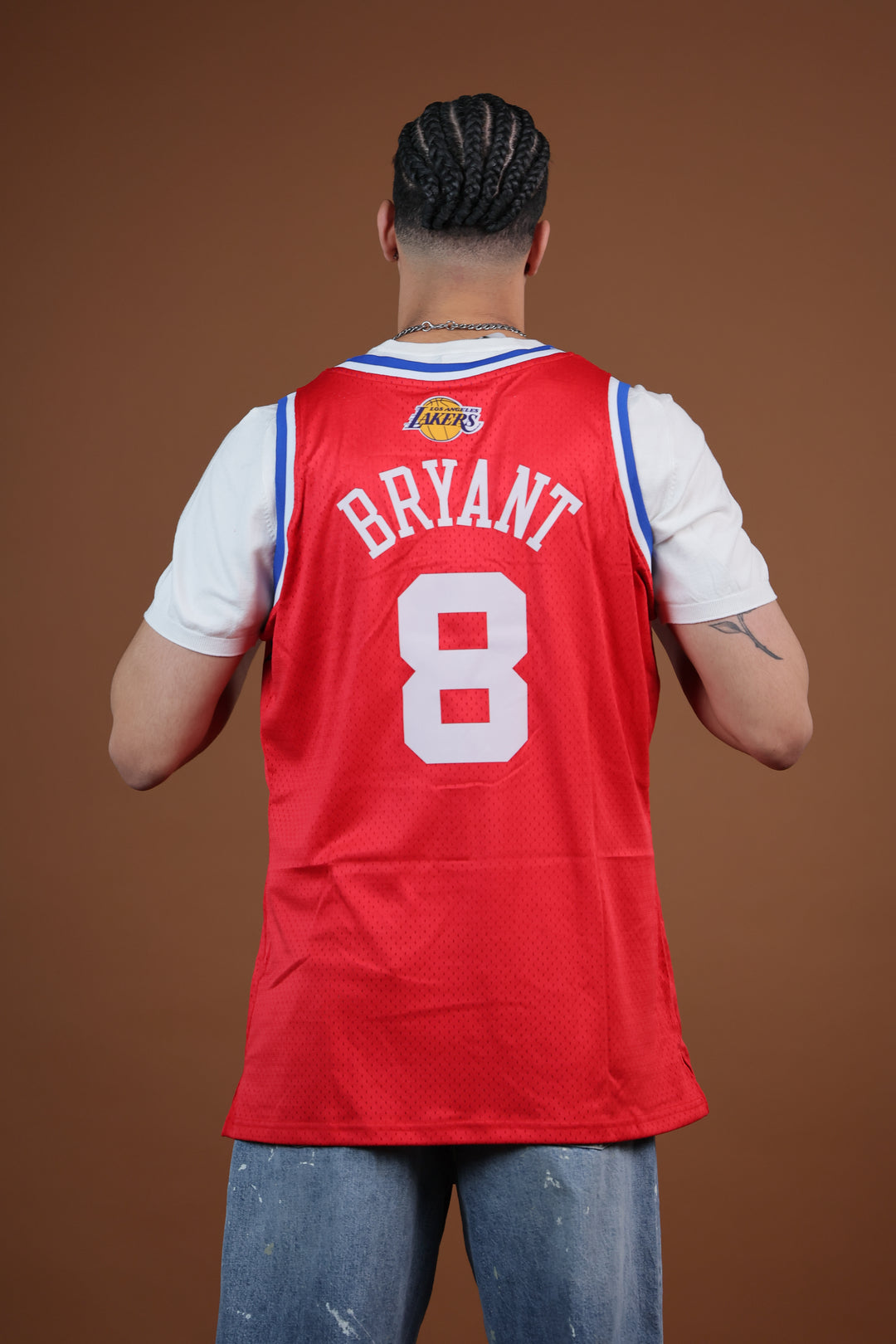 גופיית NBA קובי בראיינט אולסטאר – אדום רטרו 2003 | HOOPERS