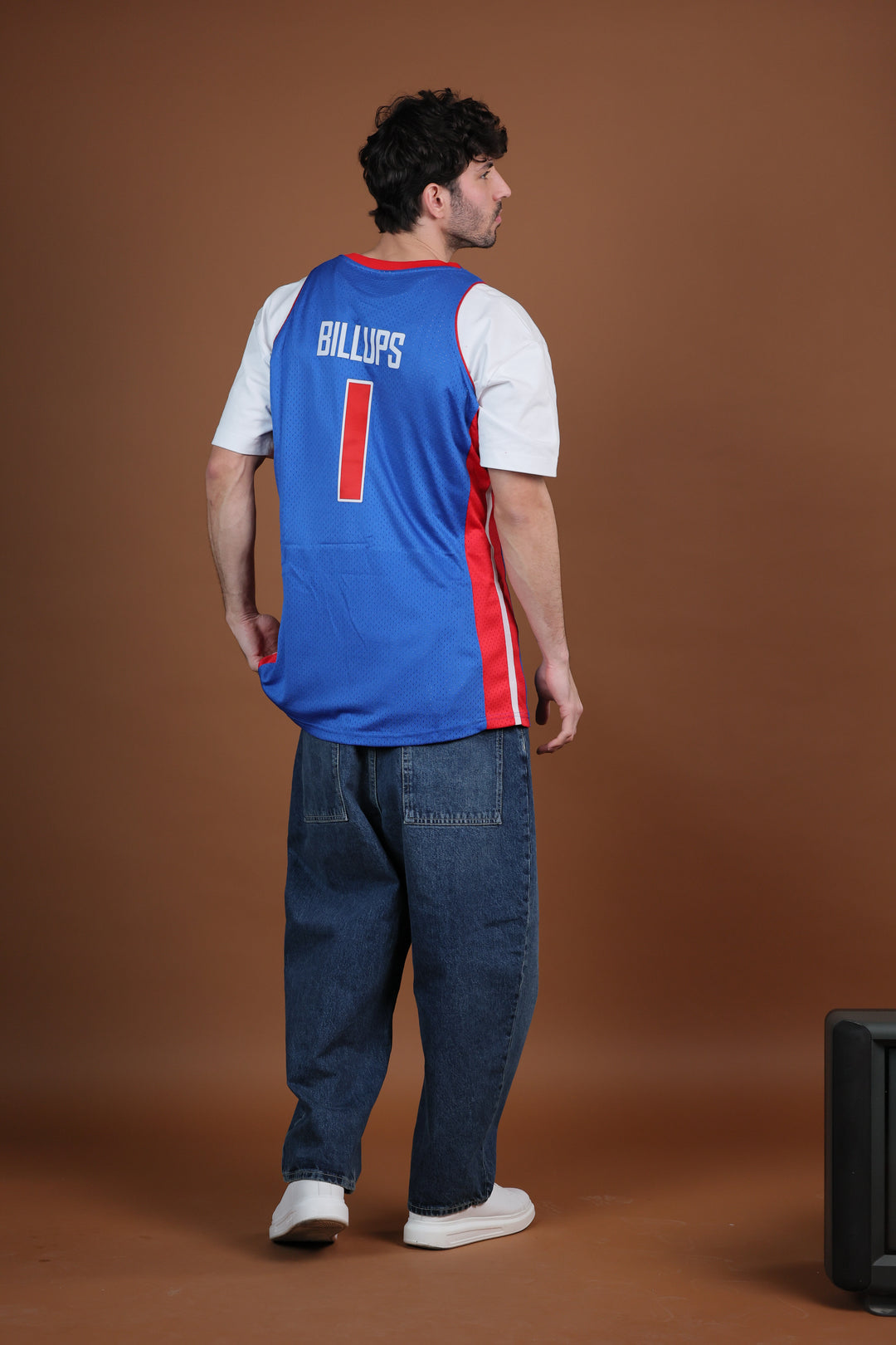 גופיית NBA צ׳ונסי בילאפס דטרויט פיסטונס – כחול מהדורת רטרו 2003/04 | HOOPERS