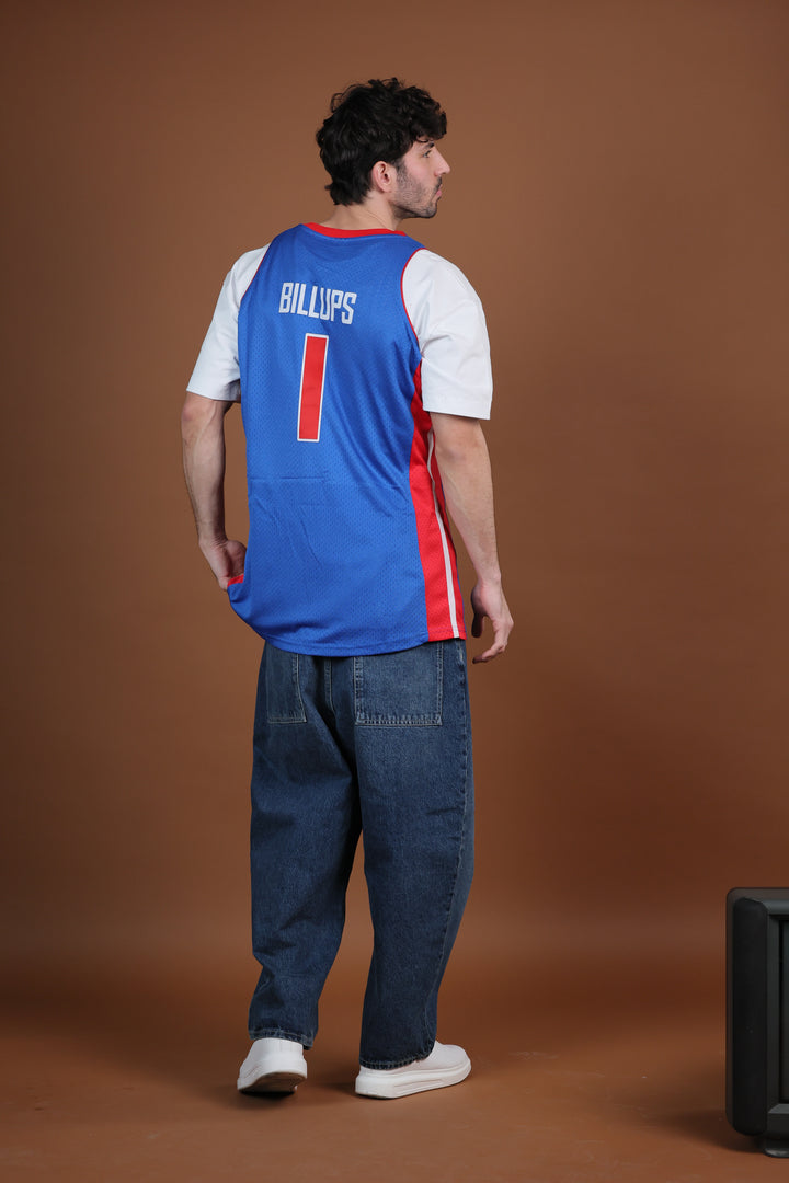 גופיית NBA צ׳ונסי בילאפס דטרויט פיסטונס – כחול מהדורת רטרו 2003/04 | HOOPERS