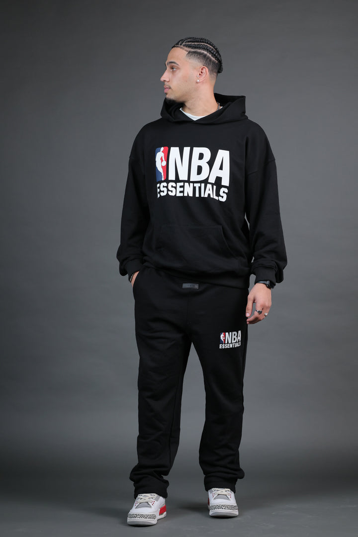 קפוצ’ון NBA Essentials – שחור Edition | HOOPERS