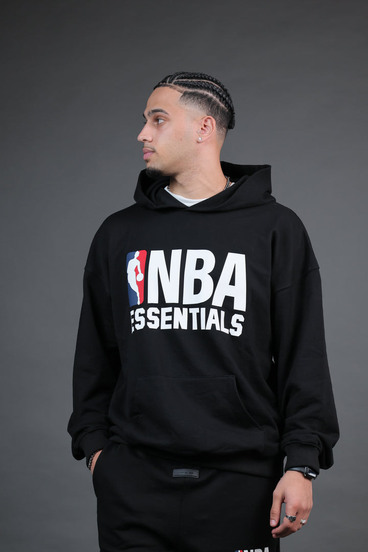 קפוצ’ון NBA Essentials – שחור Edition | HOOPERS