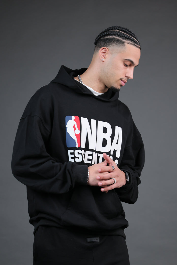 קפוצ’ון NBA Essentials – שחור Edition | HOOPERS
