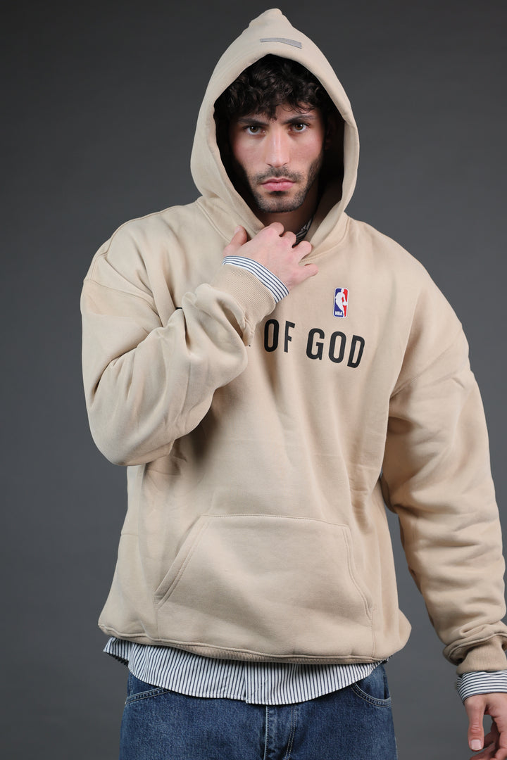 קפוצ'ון FEAR OF GOD – גוון בז’ פרימיום | HOOPERS