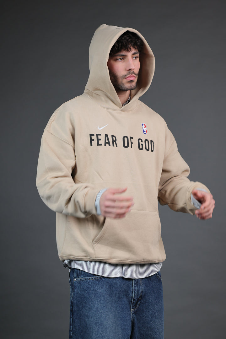 קפוצ'ון FEAR OF GOD – גוון בז’ פרימיום | HOOPERS