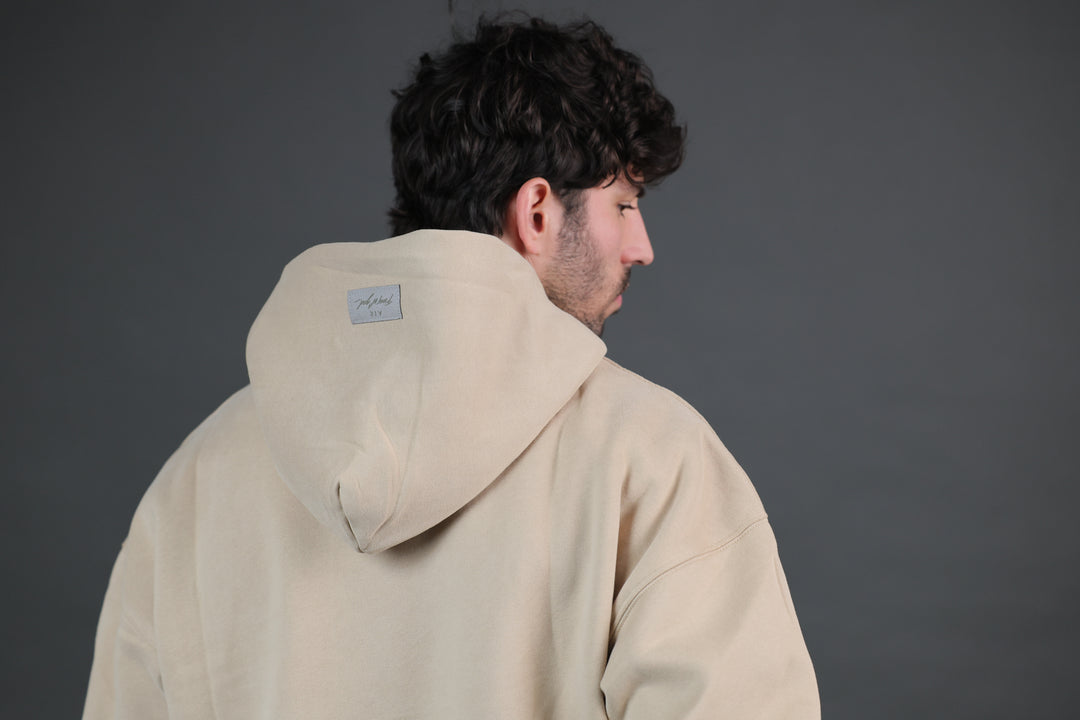 קפוצ'ון FEAR OF GOD – גוון בז’ פרימיום | HOOPERS