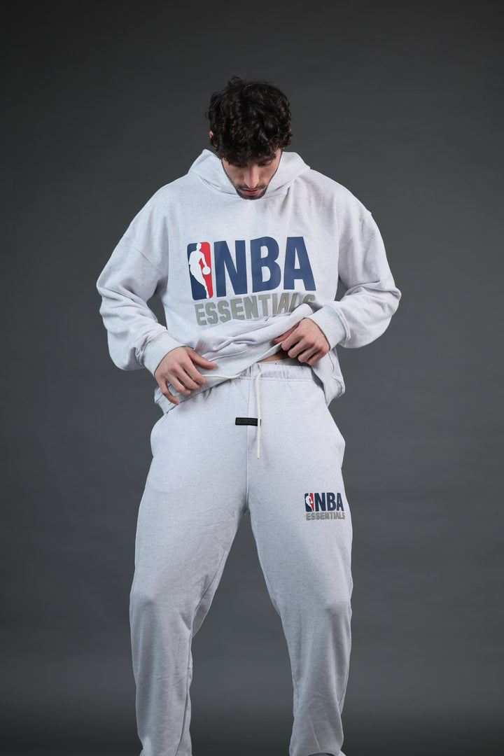מכנס טרנינג NBA Essentials – אפור בהיר Edition | HOOPERS