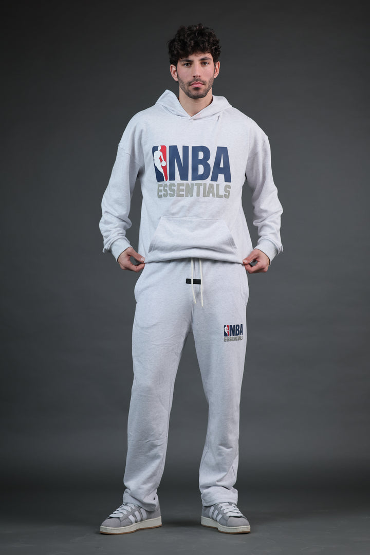 מכנס טרנינג NBA Essentials – אפור בהיר Edition | HOOPERS
