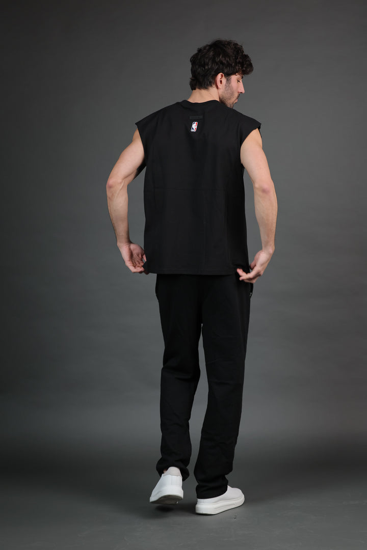 מכנס טרנינג NBA Essentials – שחור קלאסי Edition | HOOPERS