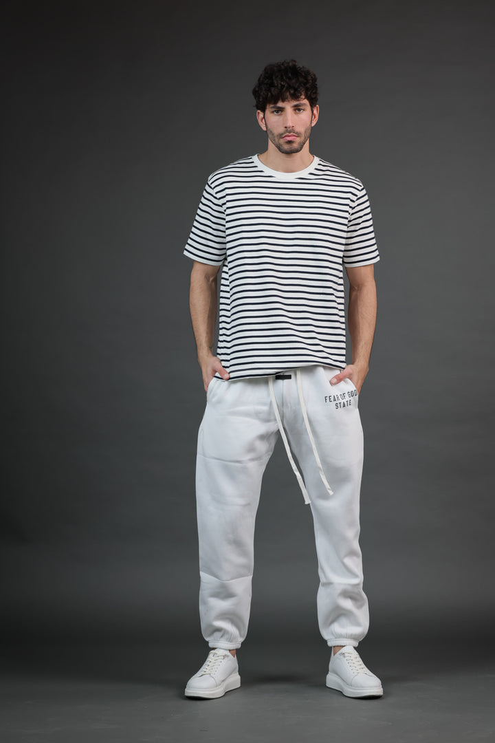 מכנסי FEAR OF GOD STATE לבן | HOOPERS